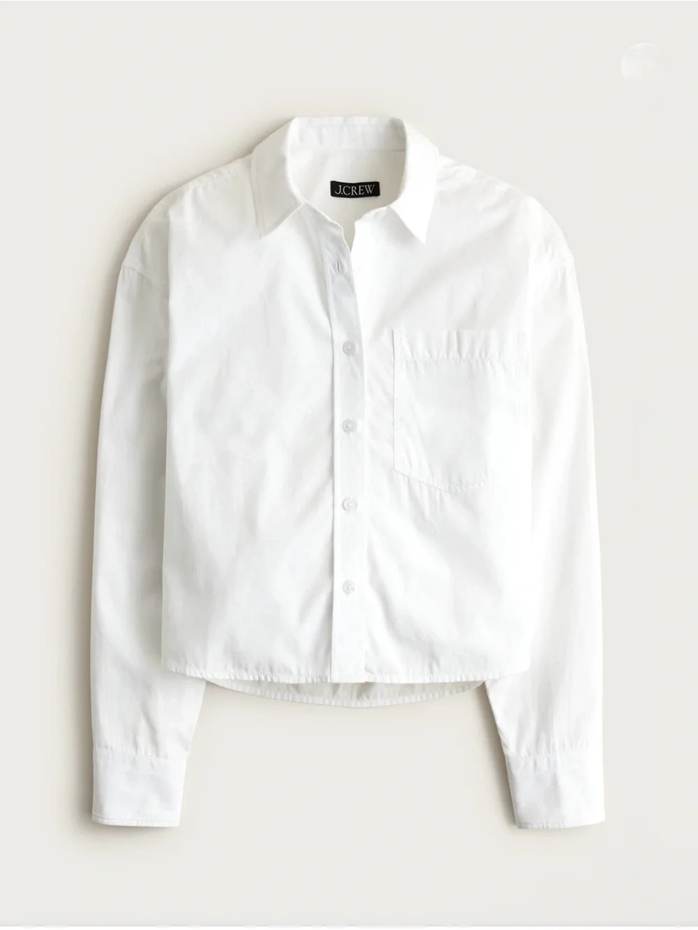 J. Crew clean white